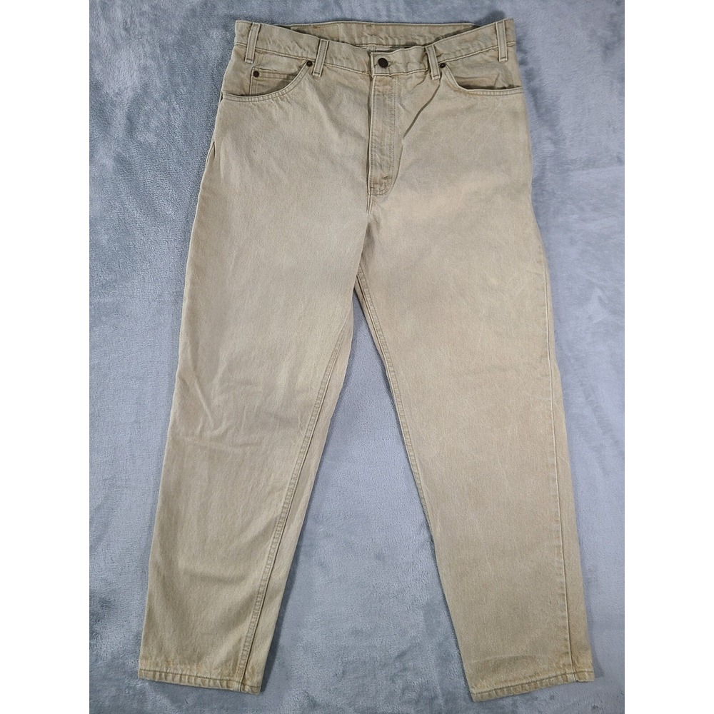 Levis 550 Jeans Mens 38x30 Orange Tab Relaxed Tapered Leg Made In USA Vintage